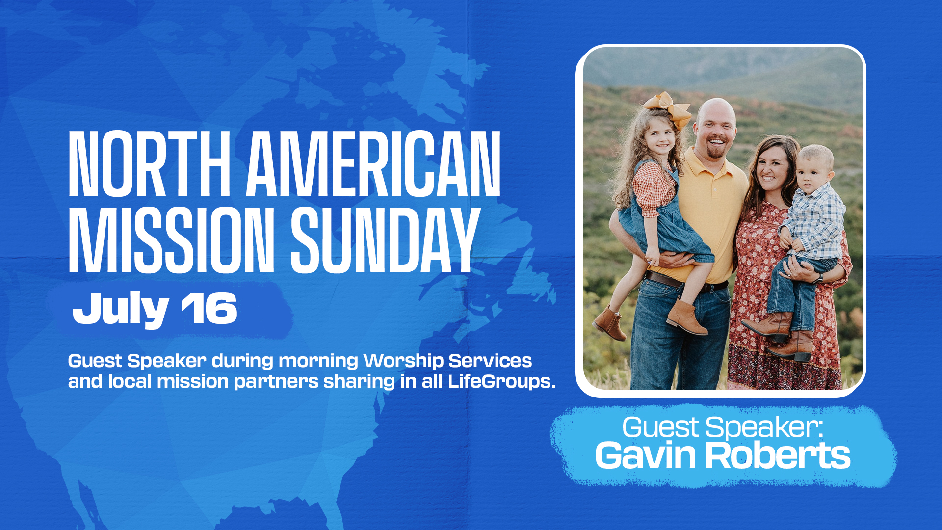 North American Missions Sunday Image